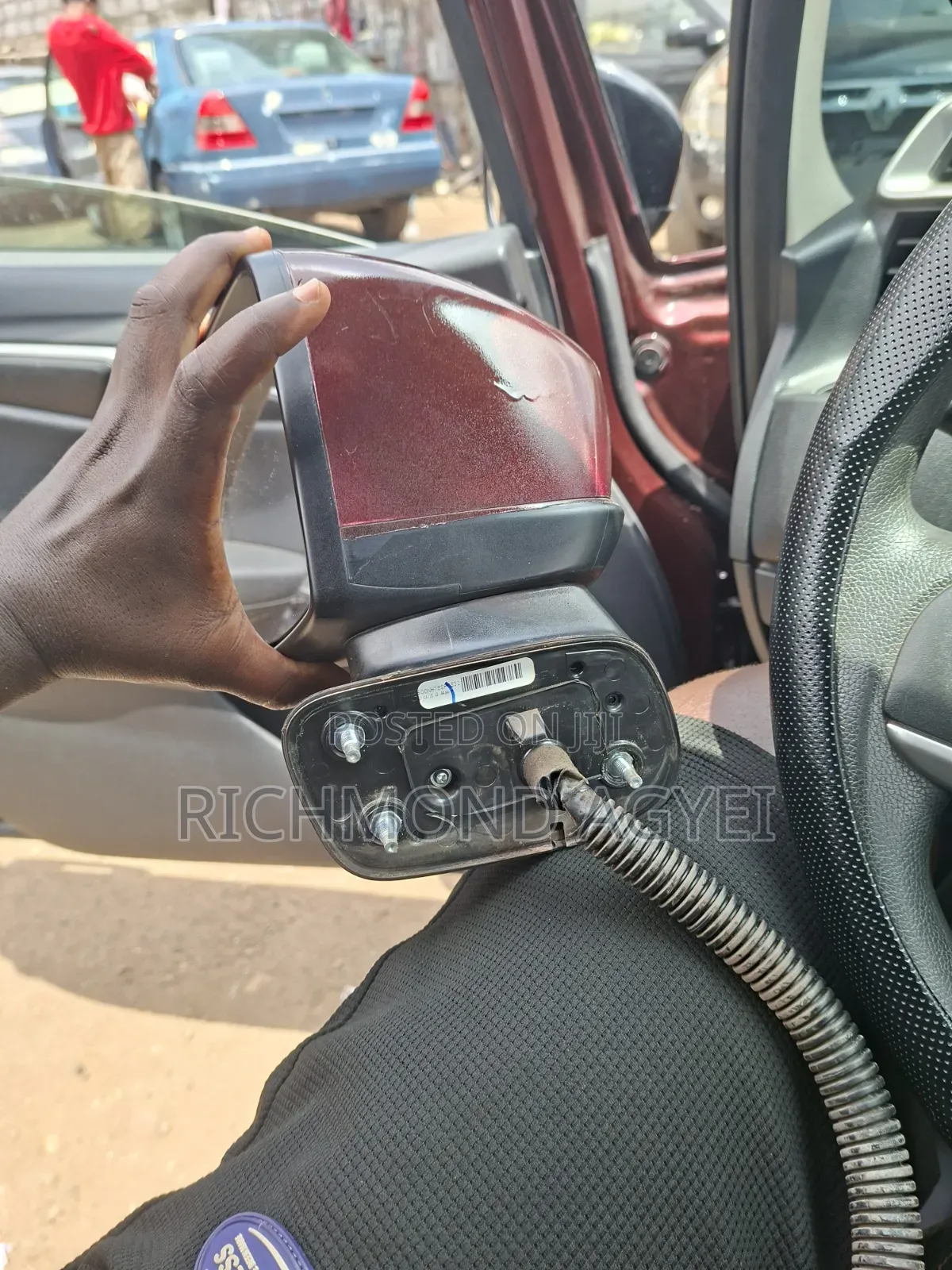 Honda Fit 2015-2020 Right Side Mirror Without Light