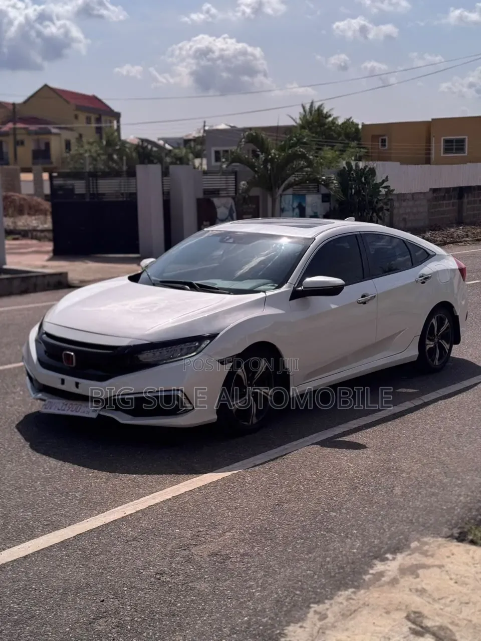 Honda Civic Touring Sedan 2018 White