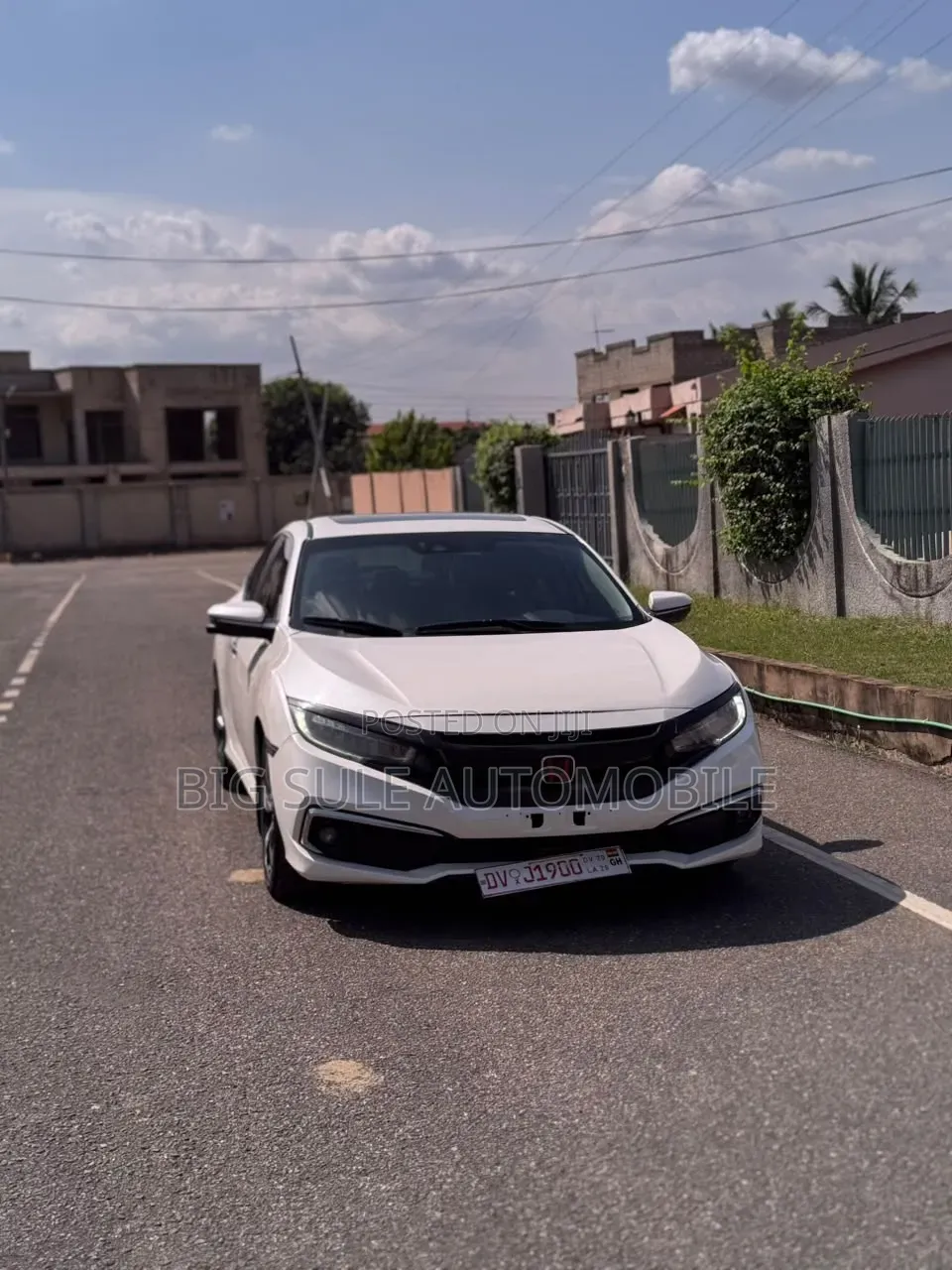 Honda Civic Touring Sedan 2018 White