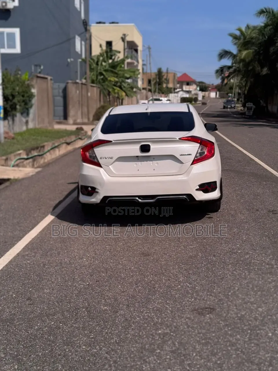 Honda Civic Touring Sedan 2018 White