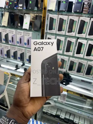 New Samsung Galaxy A07 128 GB Black