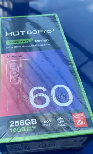 New Infinix Hot 60 Pro+ 256 GB Blue