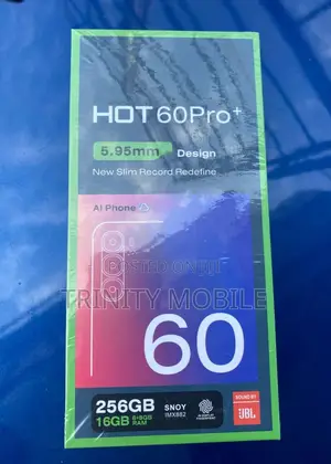 New Infinix Hot 60 Pro+ 256 GB Blue