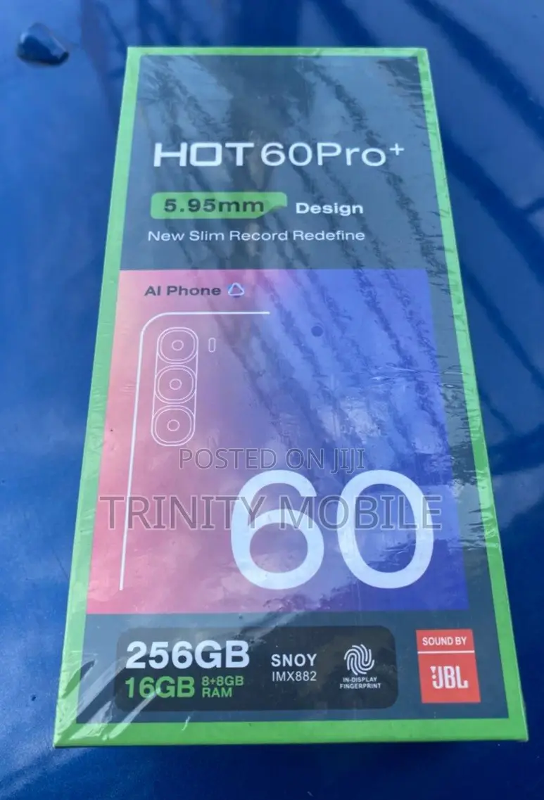 New Infinix Hot 60 Pro+ 256 GB Blue