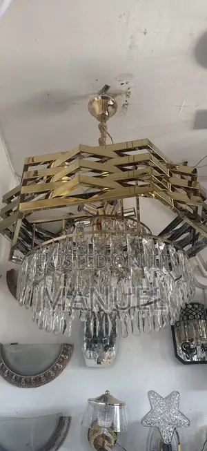 Original Crystal Hanging Light Suitable for Hall