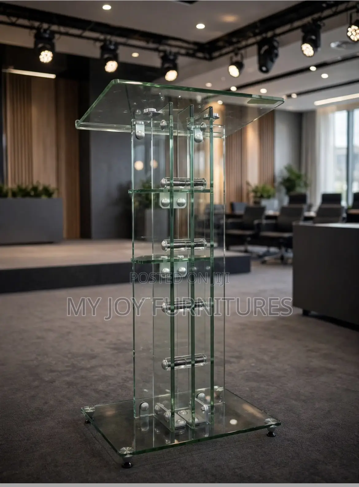 Quality Glass Pulpit