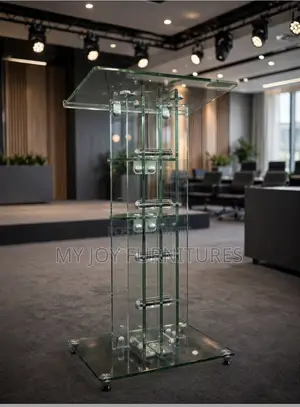 Quality Glass Pulpit