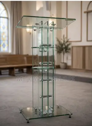 Quality Glass Pulpit