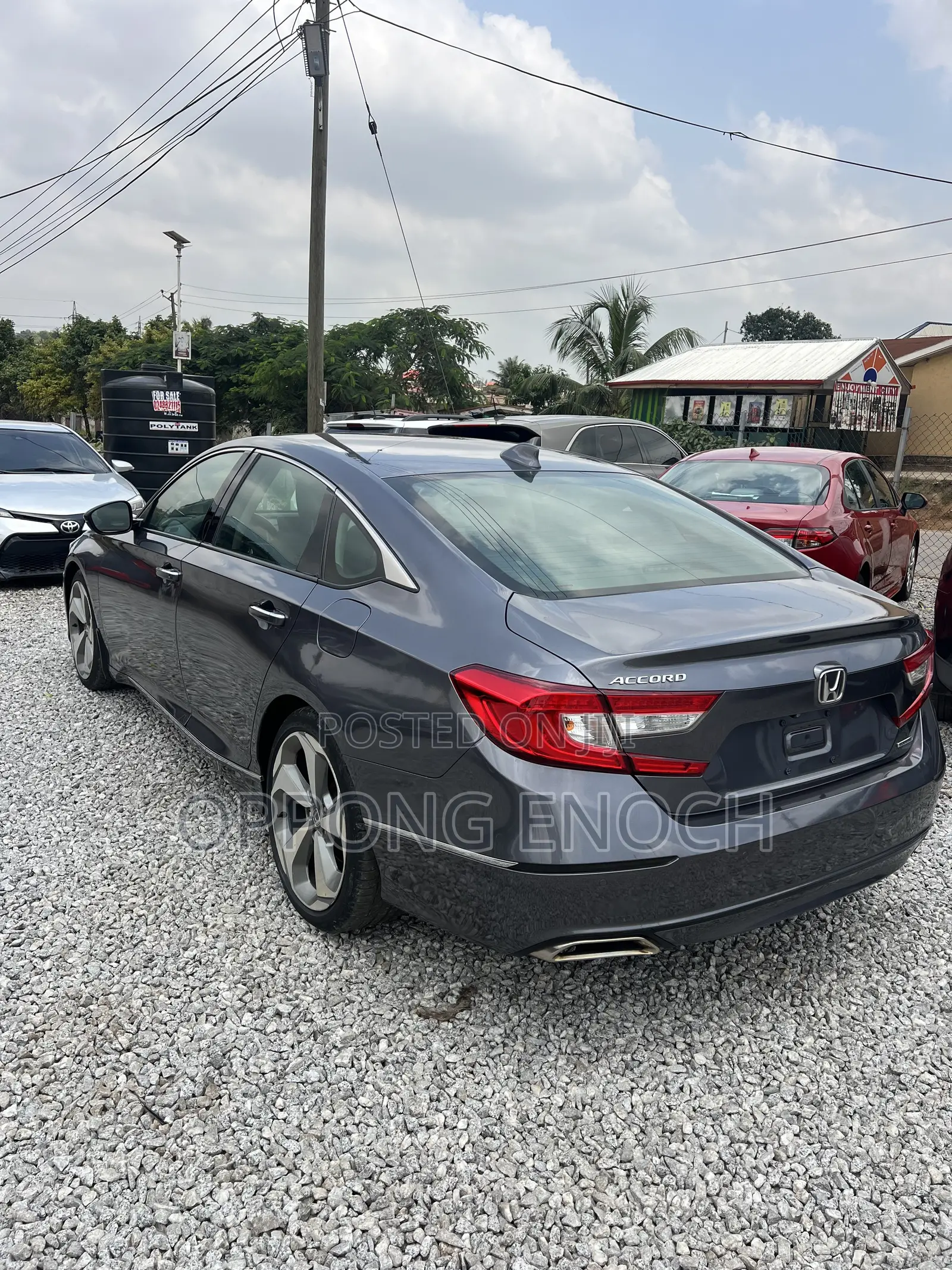 Honda Accord Touring 2018 Gray