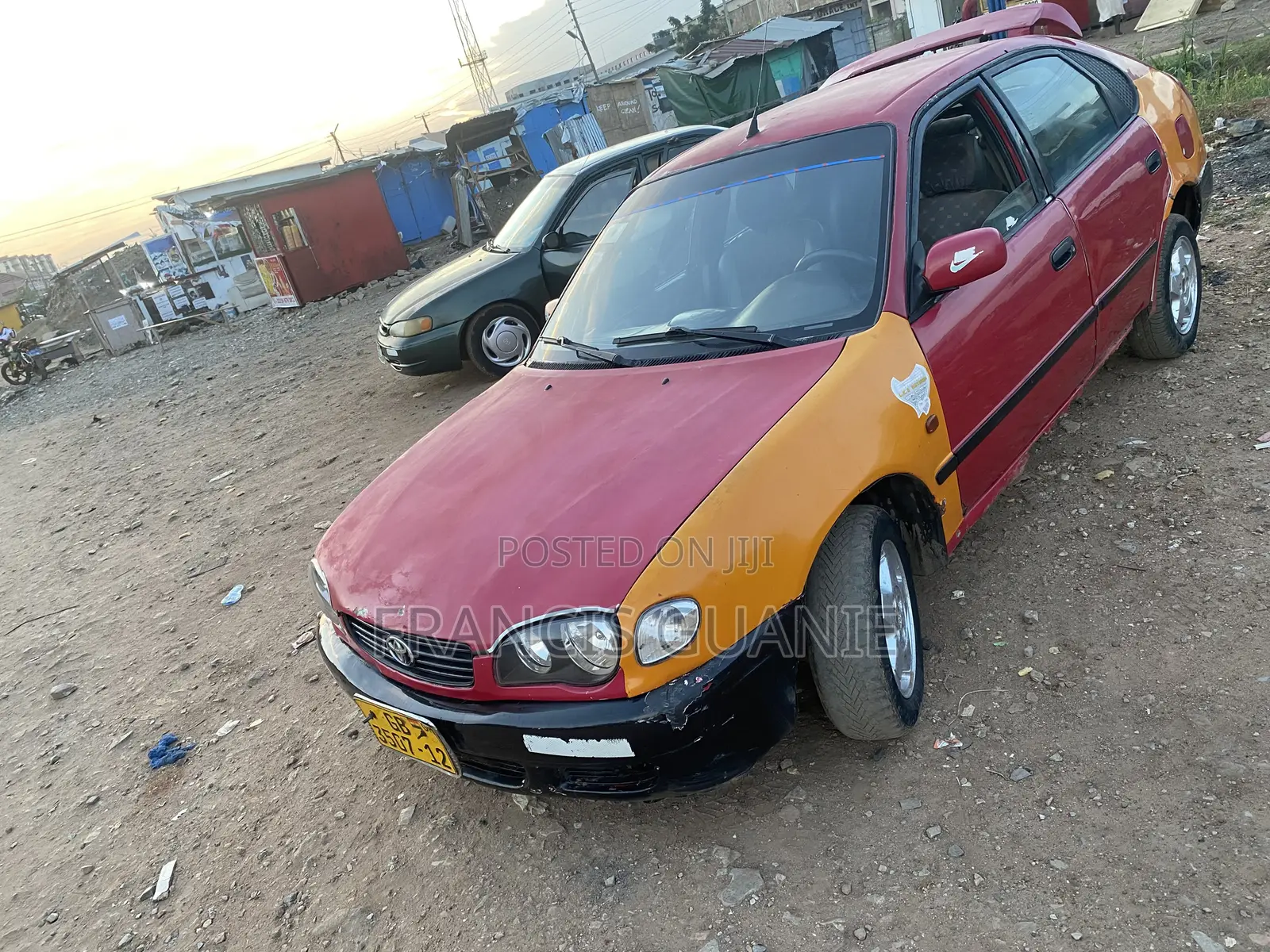 Toyota Corolla 2002 Red