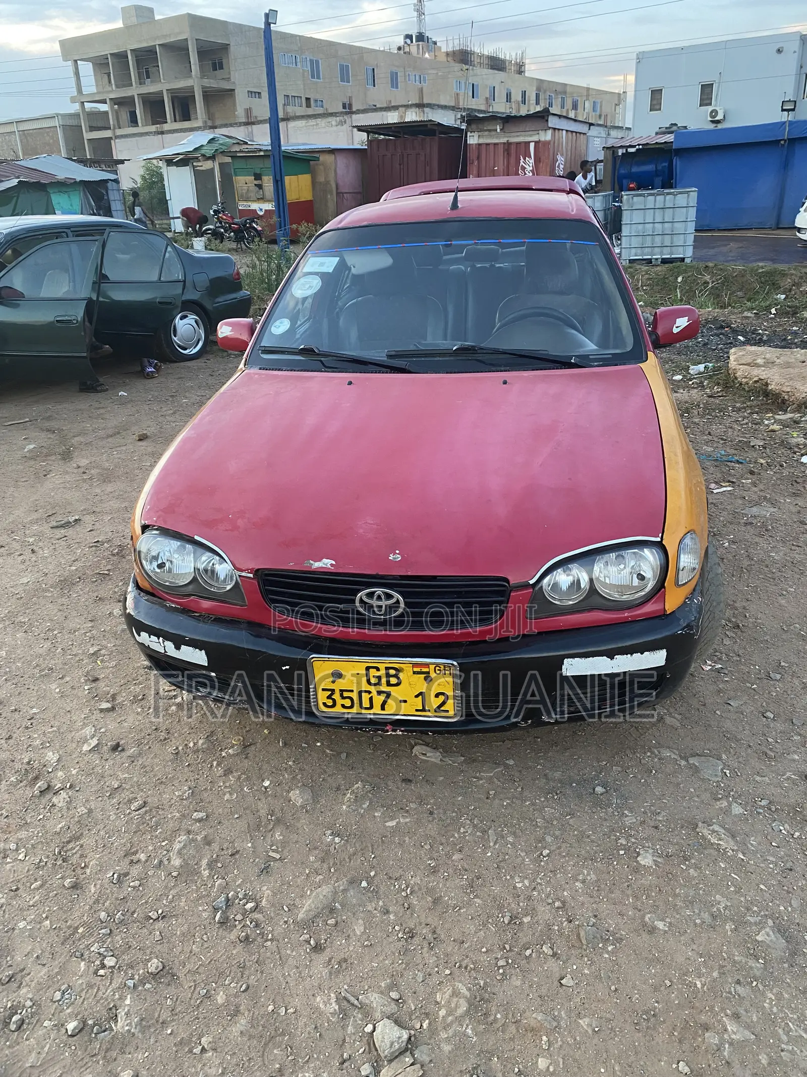 Toyota Corolla 2002 Red