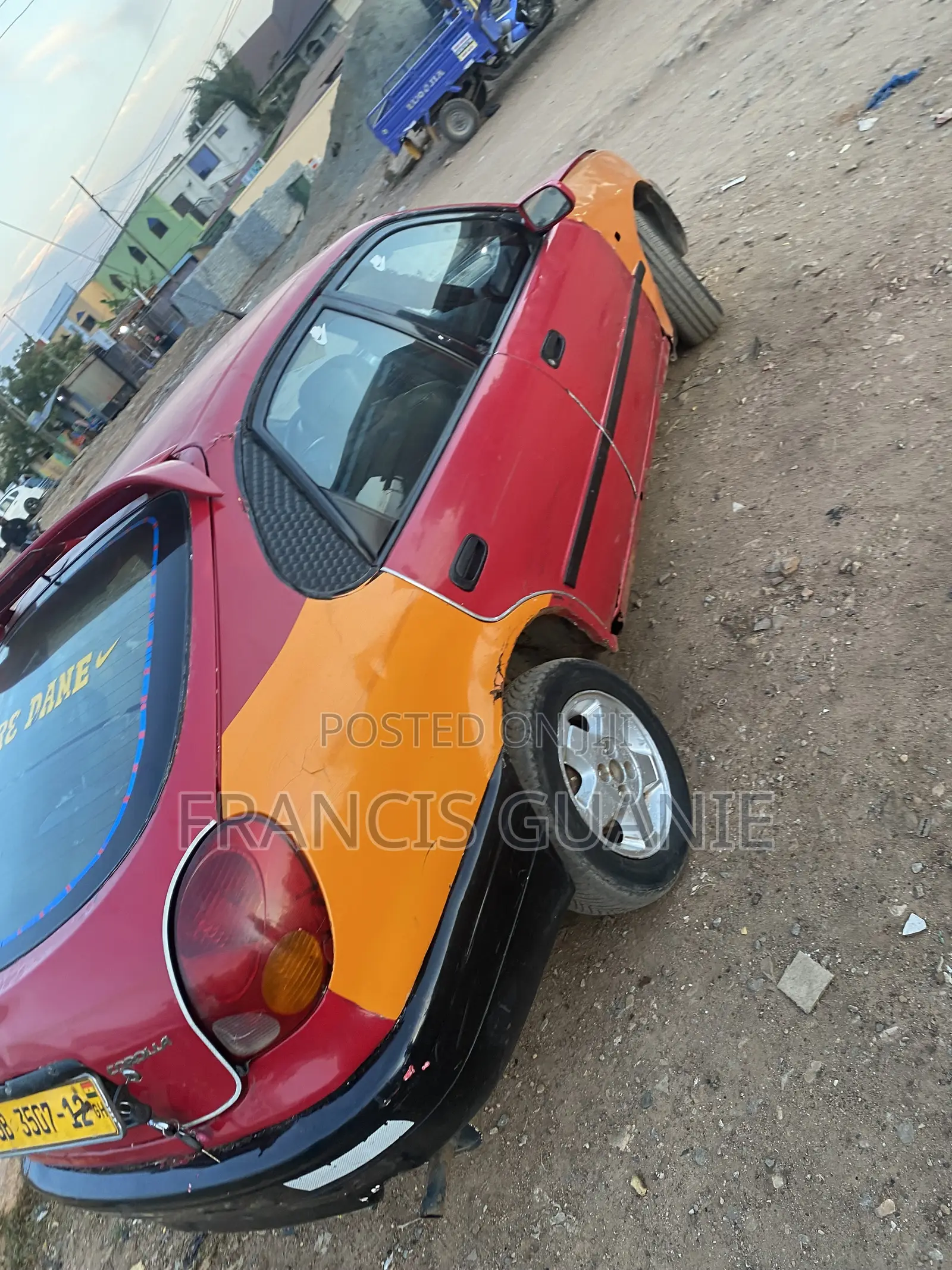 Toyota Corolla 2002 Red