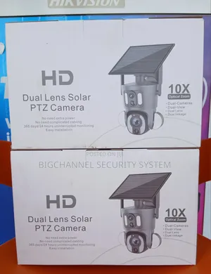 Hd Dual Lens Solar PTZ Camera