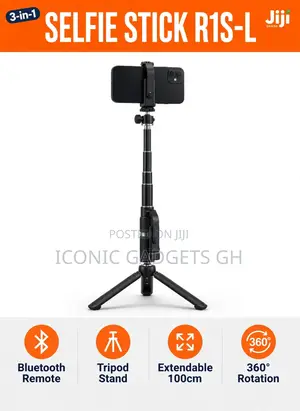 Extendable Selfie Stick Tripod With Bluetooth Remote