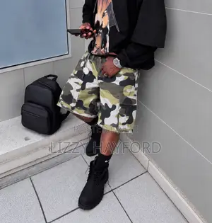 Camo Jeans Short