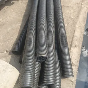 HDPE (High-Density Polyethylene) Double-Wall Corrugated Pipes 6"x6M