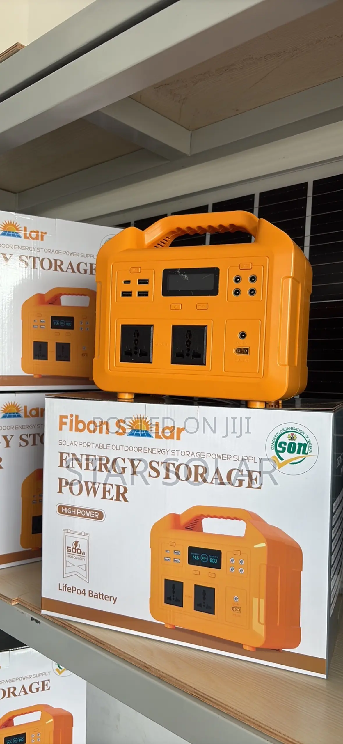 Fibon 500w 0riginal Solar Power Station+ Free Panel