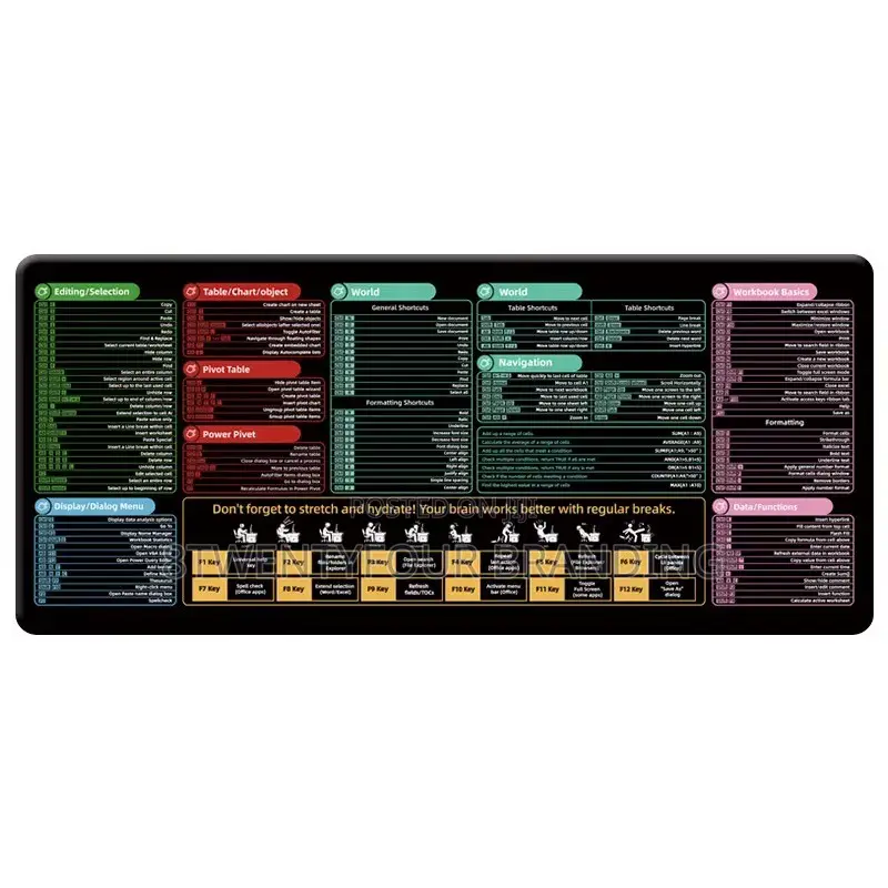 Mousepad Customized (40x90cm -3mm Thickness)