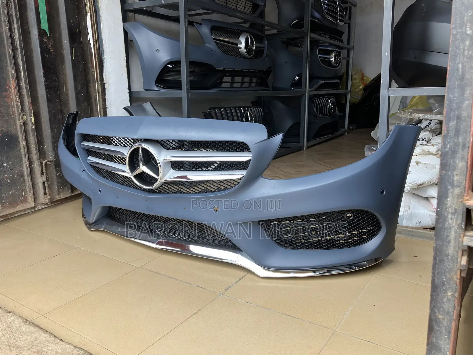 W205 C300 Front Bumper 2015 Complete With Grill Available