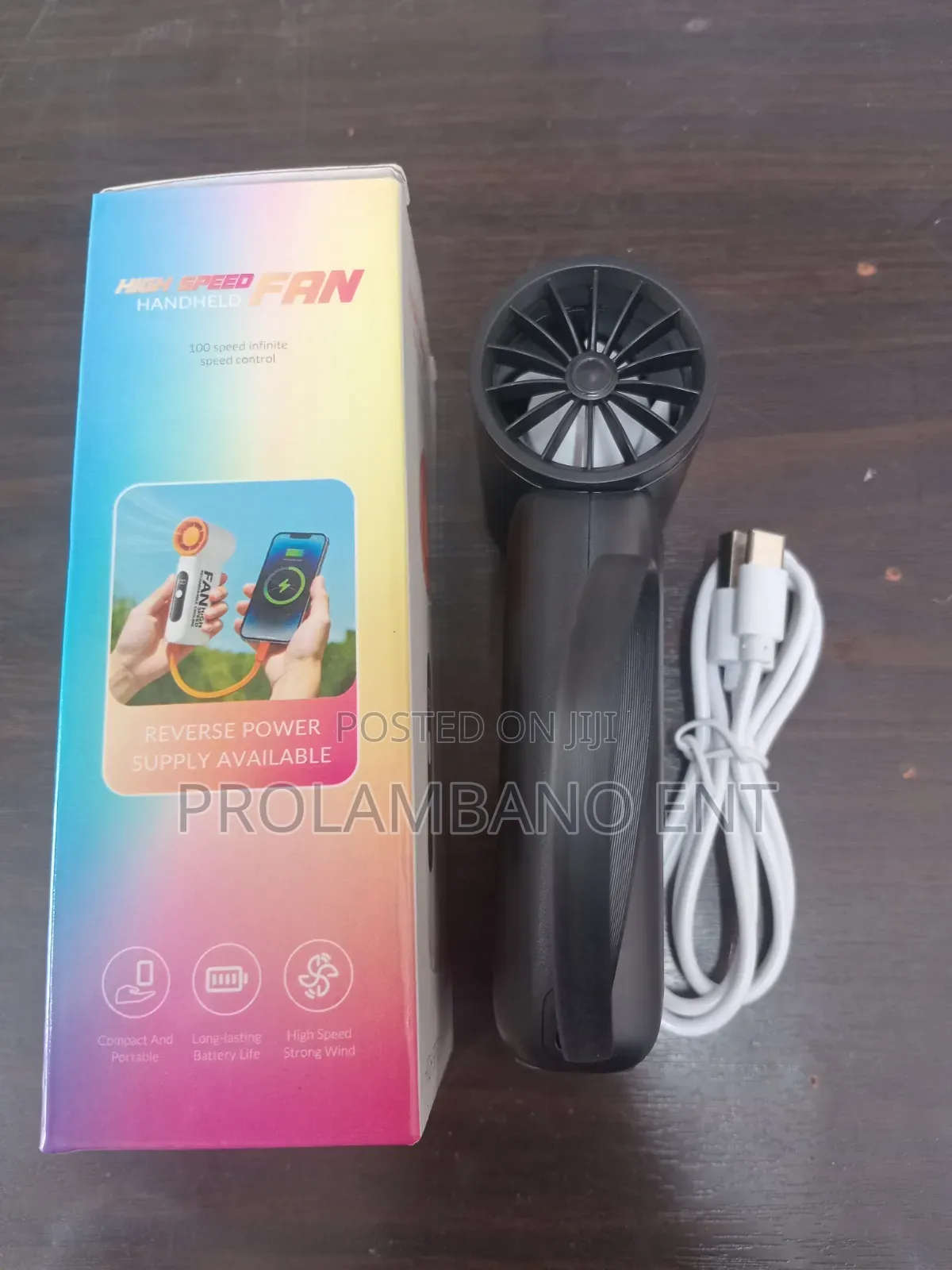 2in1 Handheld Fan High Speed