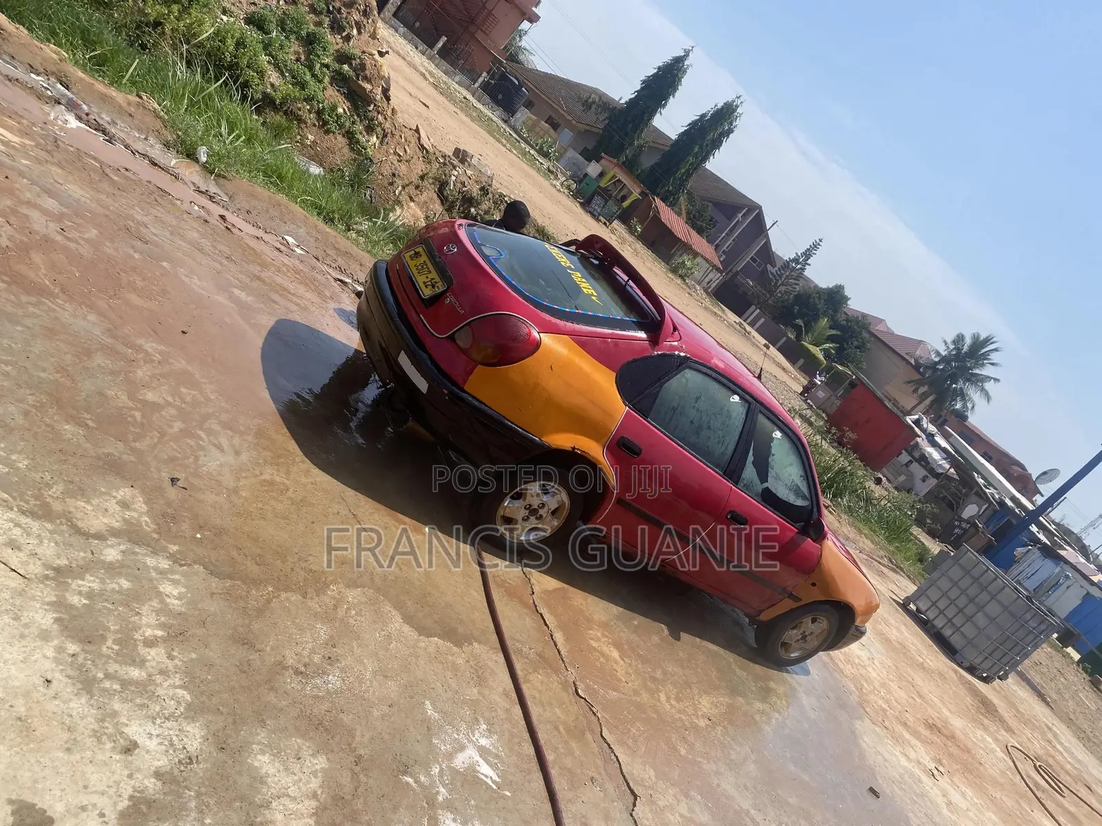 Toyota Corolla 2002 Red