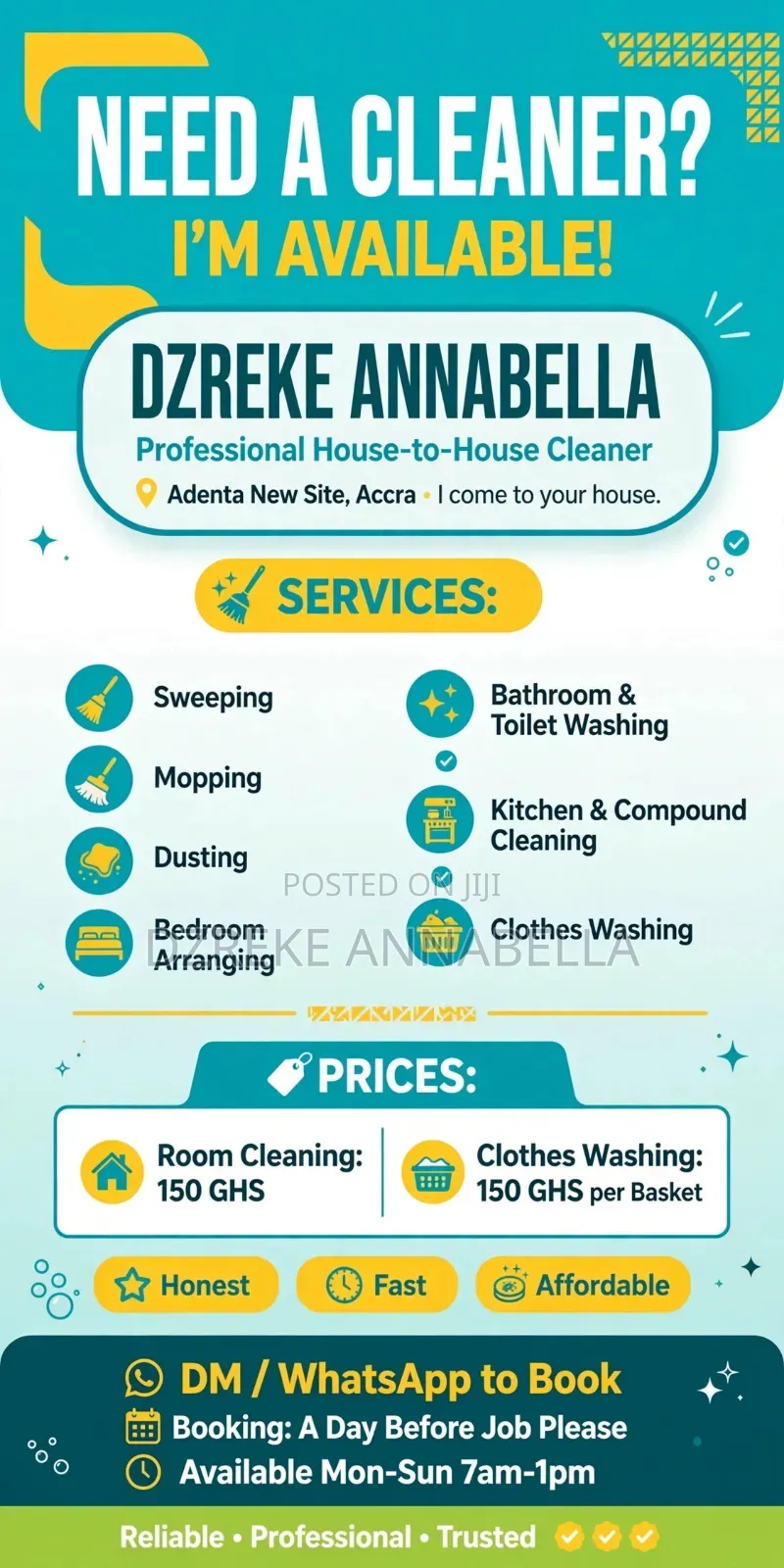Cleaning Job
