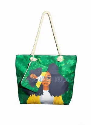 Large Capacity Ladies Totebag With Purse.