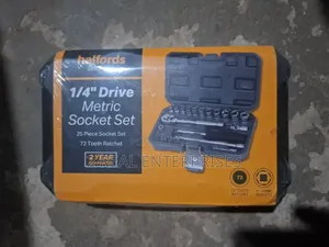 Halfords
1/4" Drive Metric Socket Set