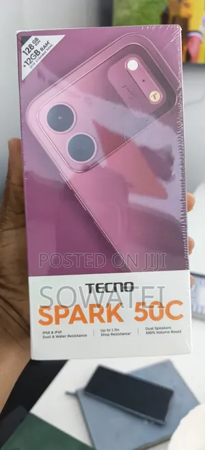 New Tecno Spark 50 128 GB Pink
