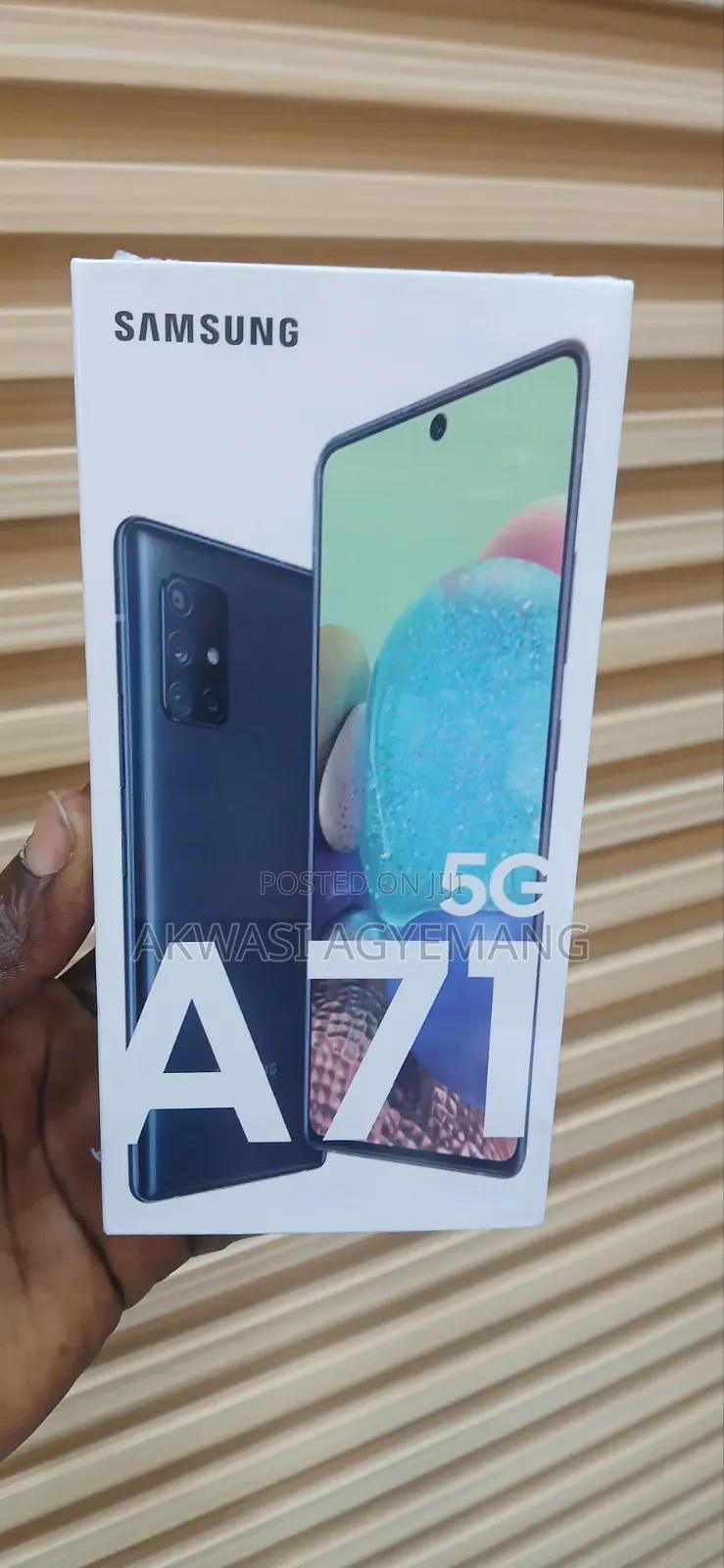 New Samsung Galaxy A71 5G 128 GB Black