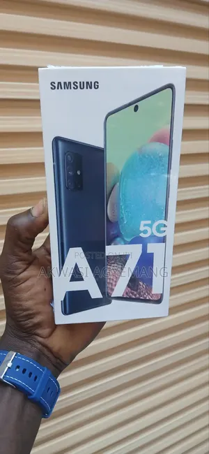 New Samsung Galaxy A71 5G 128 GB Black