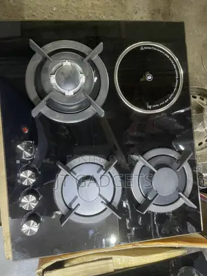 3-Gas + 1 Electric Hybrid Built-in Hob