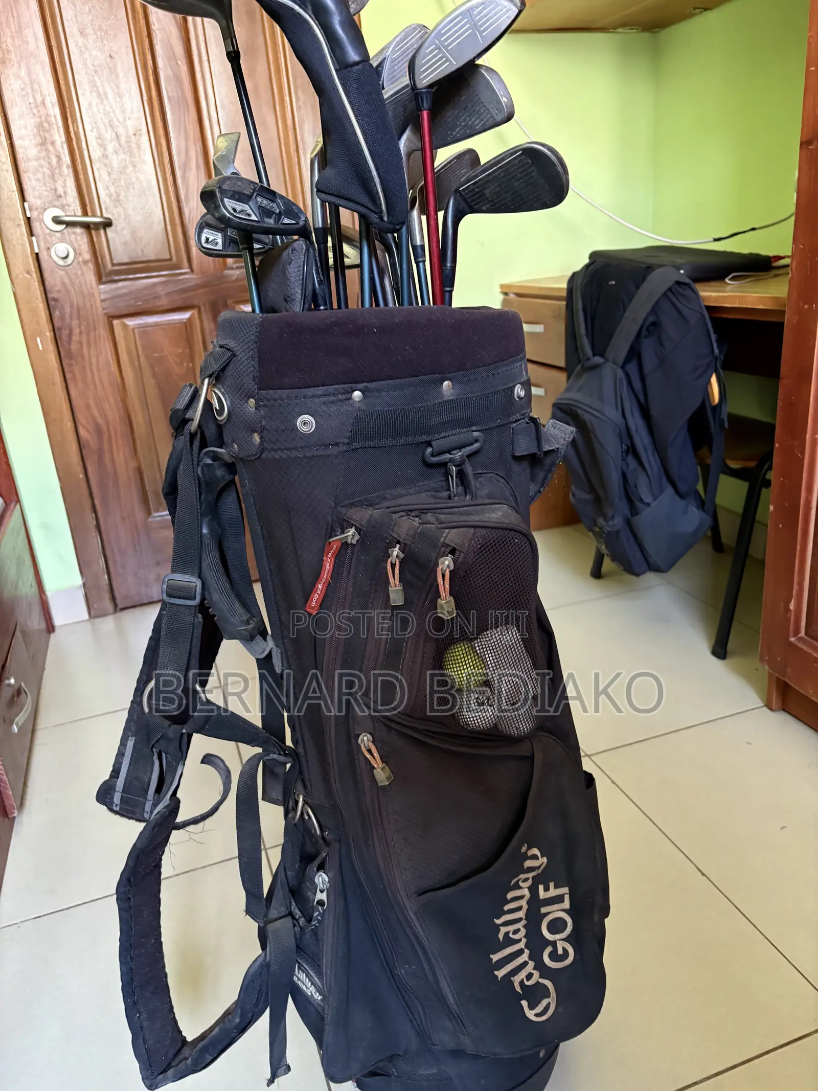 Golf Clubs Set With Bag. Original Callaway