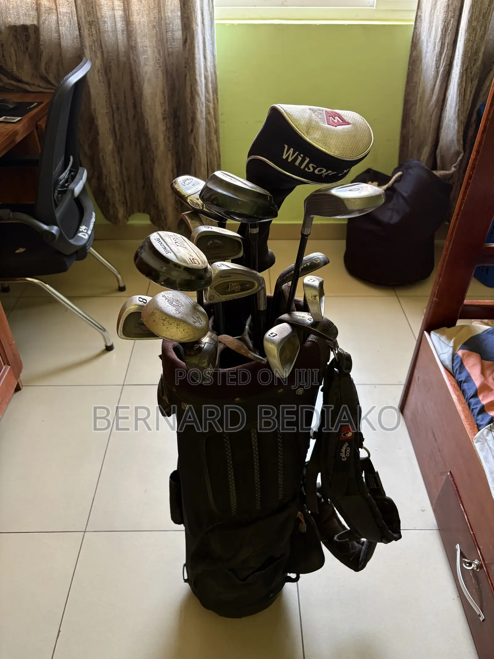 Golf Clubs Set With Bag. Original Callaway