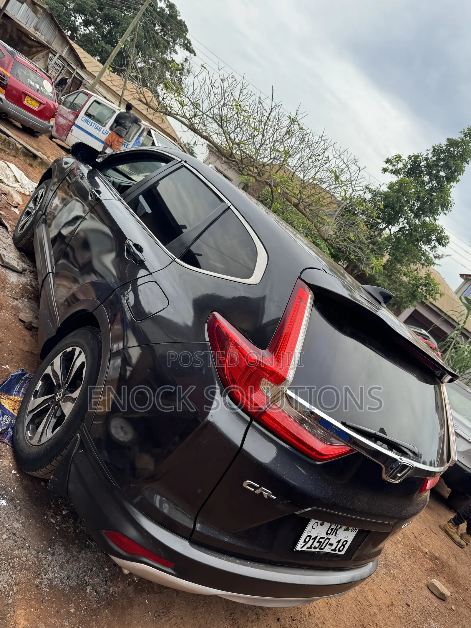 Honda CR-V EX AWD 2018 Black