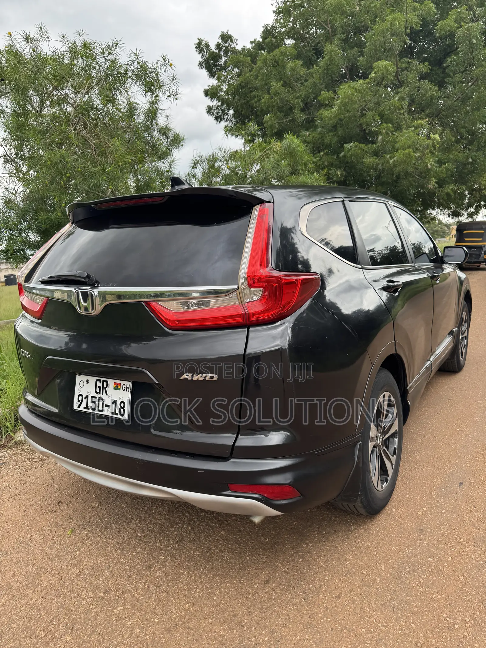 Honda CR-V EX AWD 2018 Black