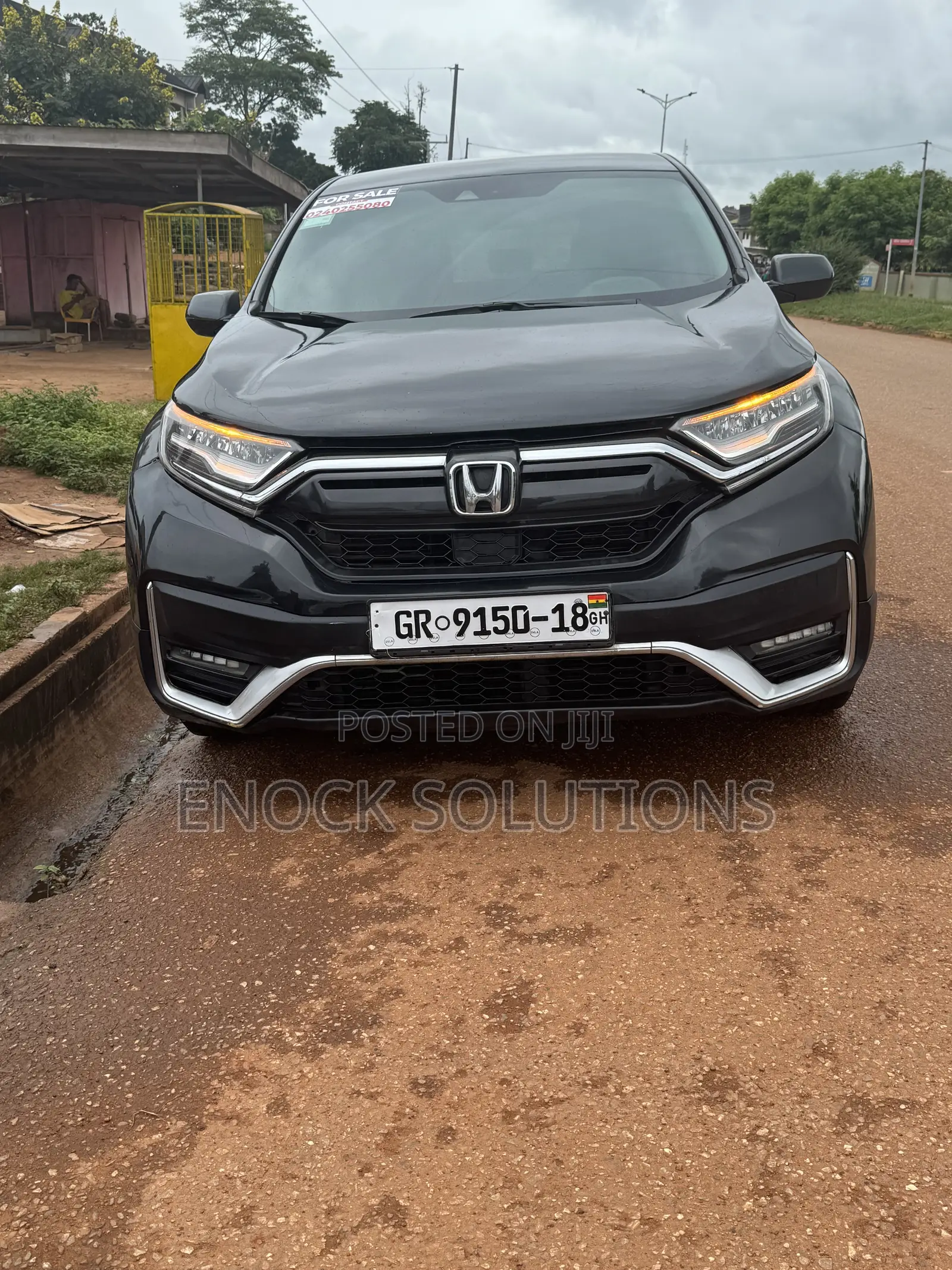 Honda CR-V EX AWD 2018 Black