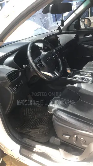 Hyundai Santa Fe Limited 2.4 FWD 2019 White