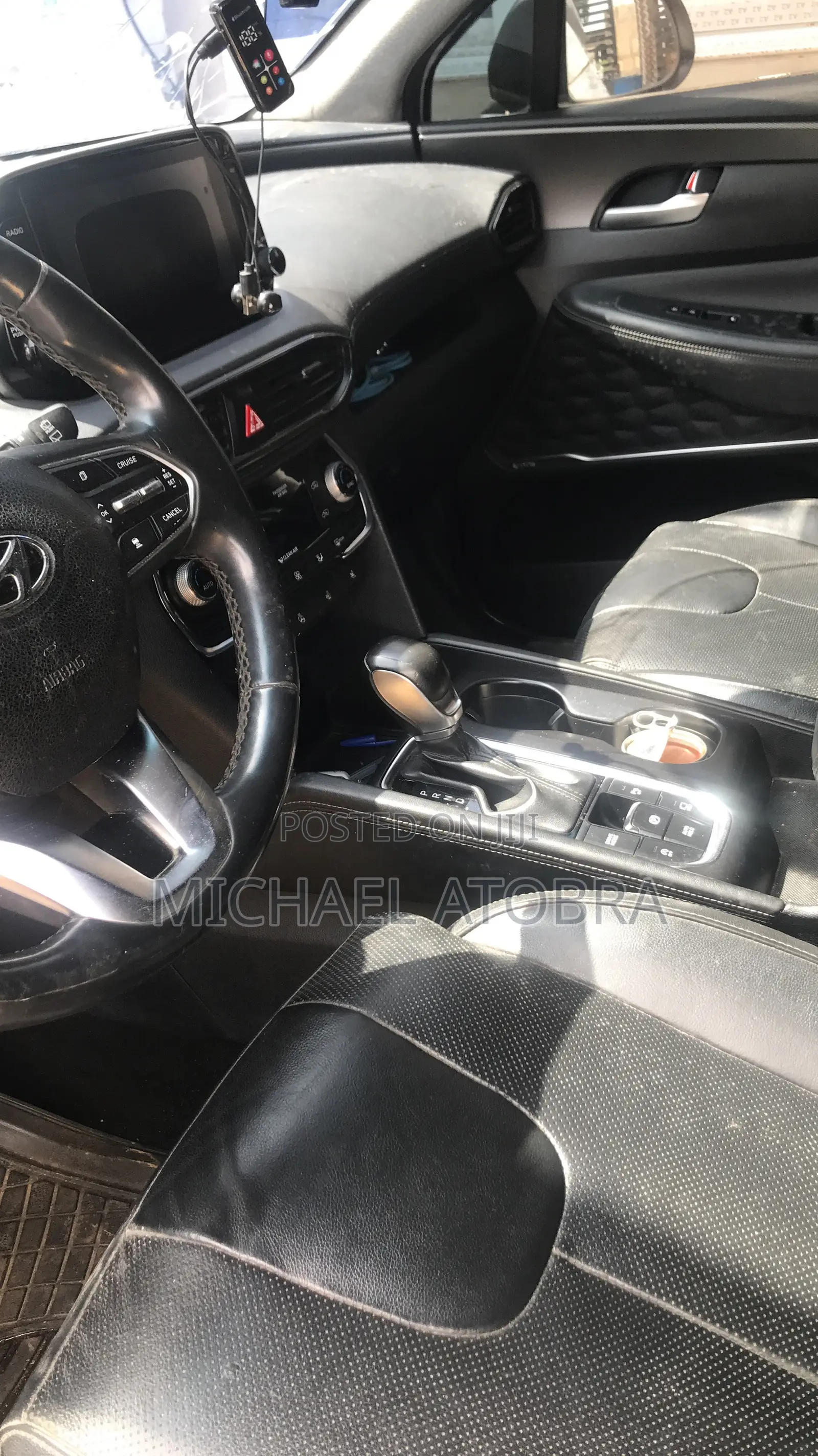 Hyundai Santa Fe Limited 2.4 FWD 2019 White