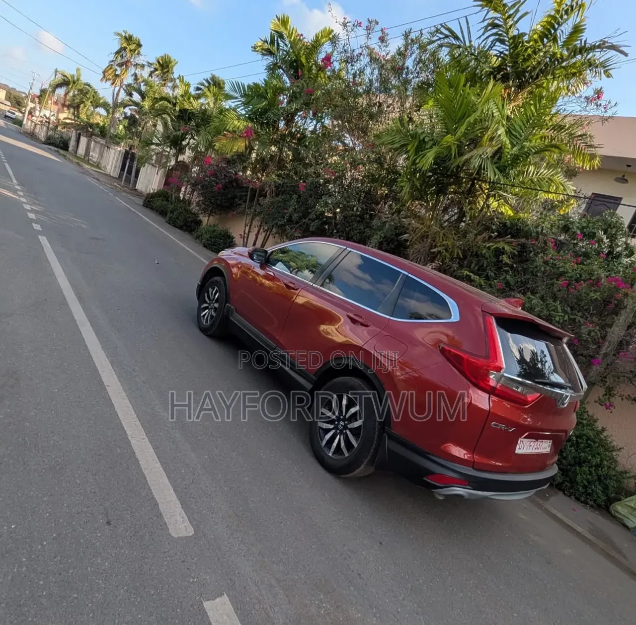 Honda CR-V Touring AWD 2019 Red