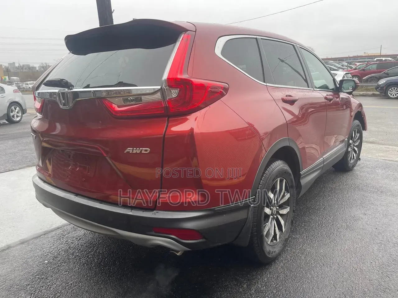 Honda CR-V Touring AWD 2019 Red