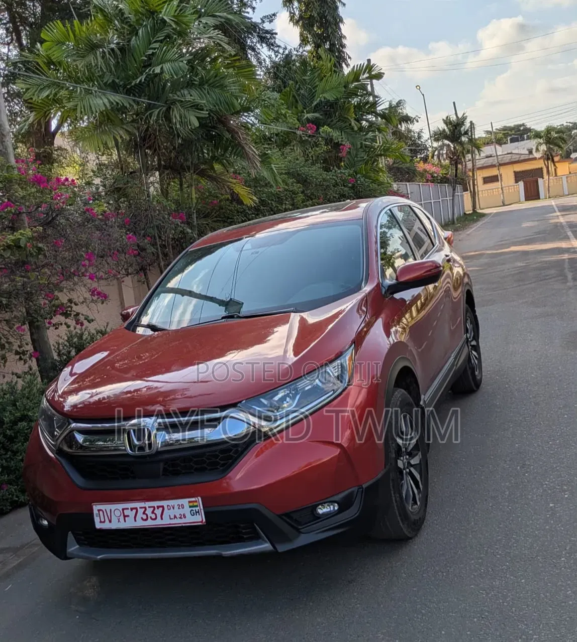 Honda CR-V Touring AWD 2019 Red