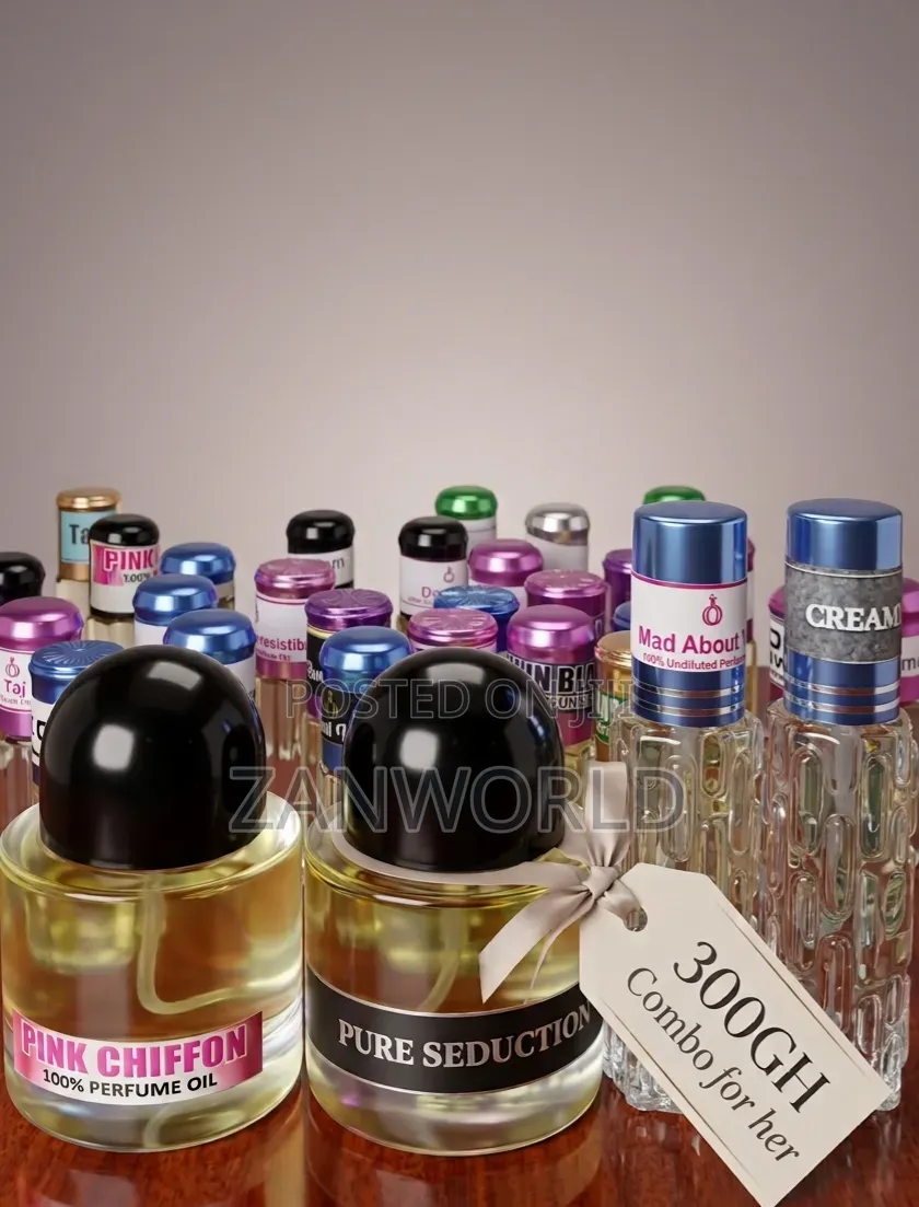 100%undiluted Perfume Oils/ Ladies Combos