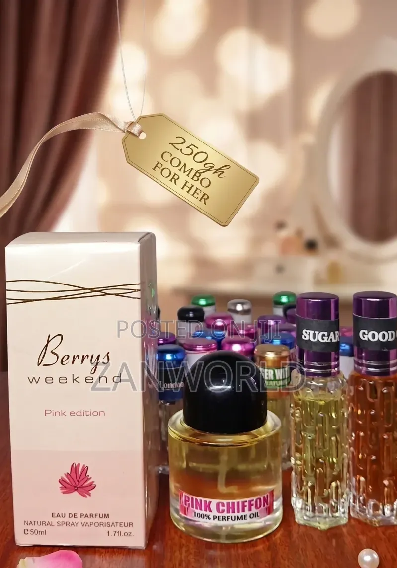 100%undiluted Perfume Oils/ Ladies Combos