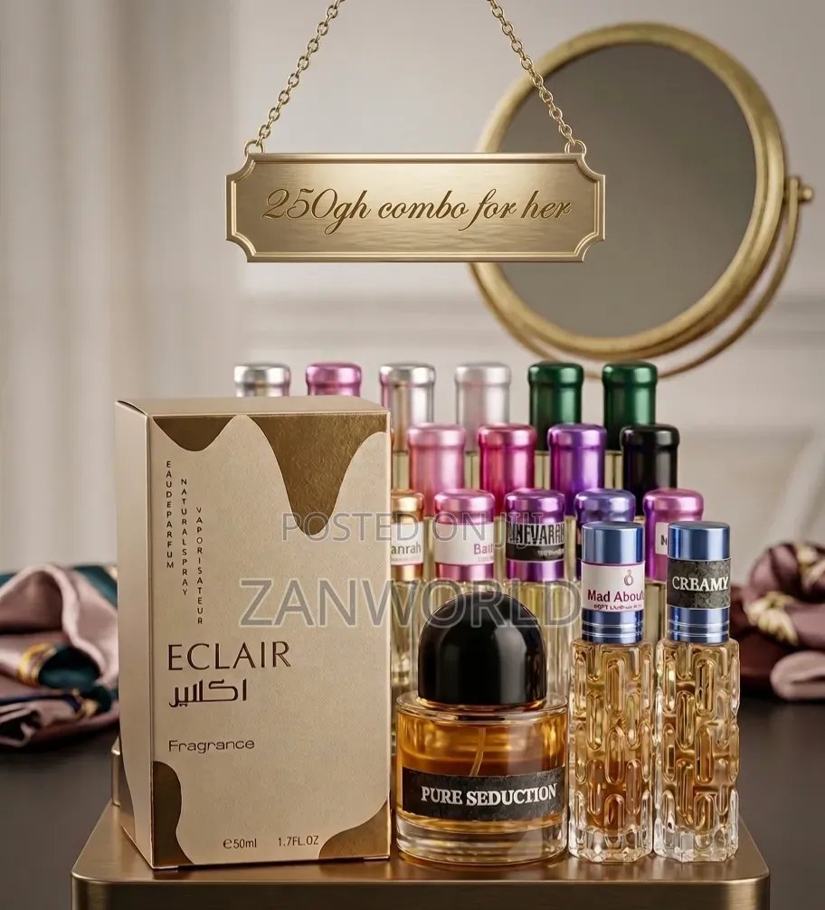 100%undiluted Perfume Oils/ Ladies Combos