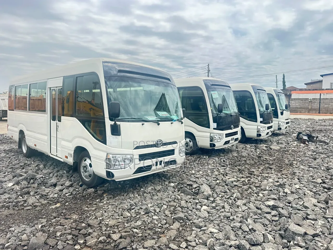 Toyota Coaster 2025 White