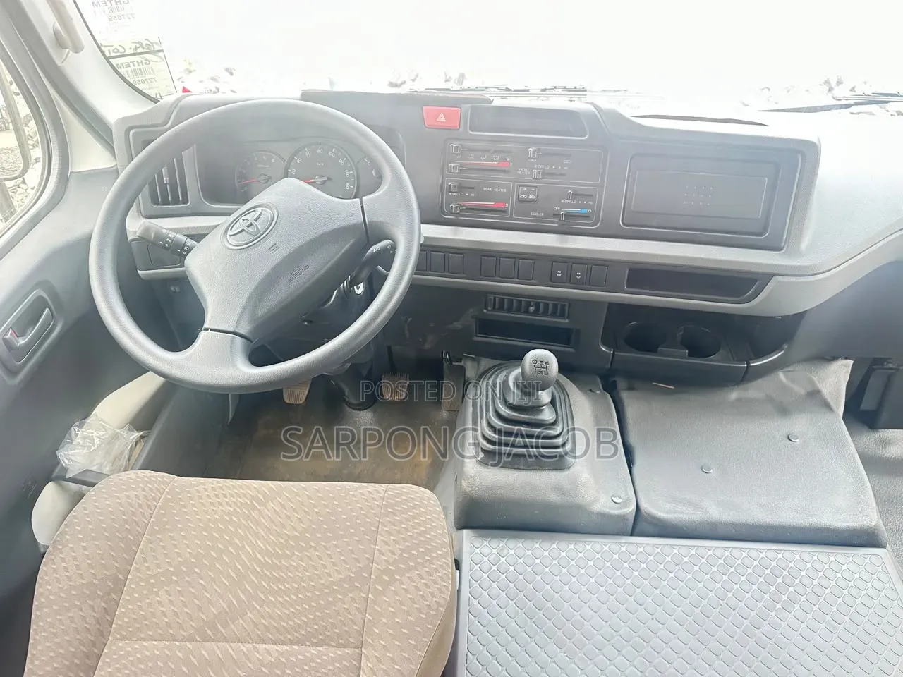 Toyota Coaster 2025 White