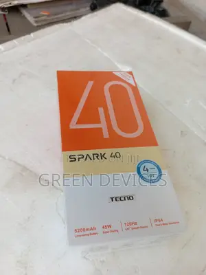 New Tecno Spark 40 256 GB Orange