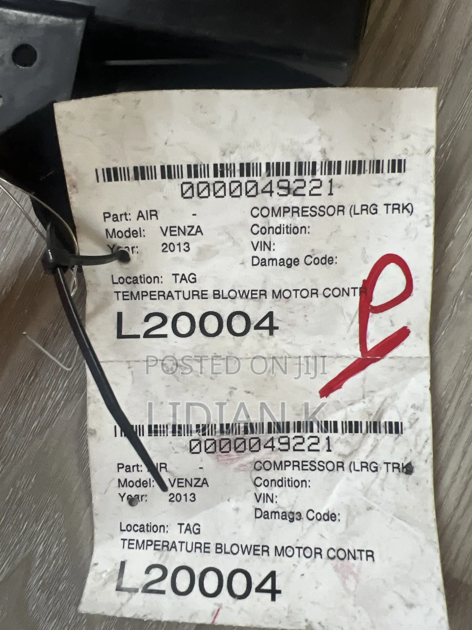 2013-2016 TOYOTA VENZA Temperature Blower Motor Control Module