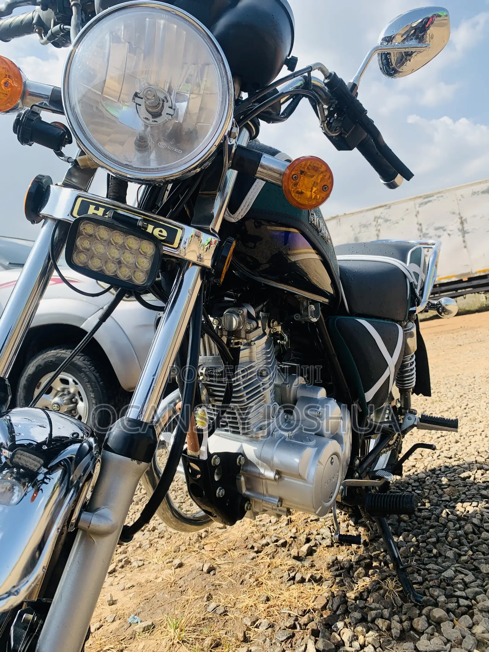 New Haojue HJ125-8K 2025 Black